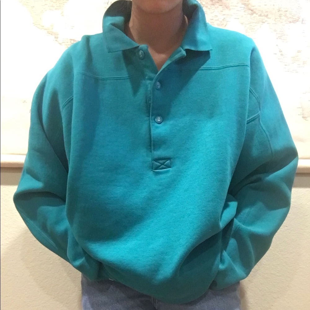 SEA GREEN SWEATSHIRT